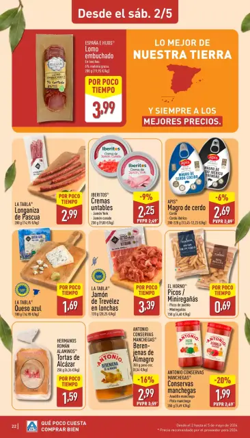 Ofertas de ALDI España de 27 abril a 3 mayo 2026 ¡Qué poco cuesta comprar bien! - Página 22