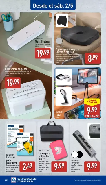 Ofertas de ALDI España de 27 abril a 3 mayo 2026 ¡Qué poco cuesta comprar bien! - Página 20