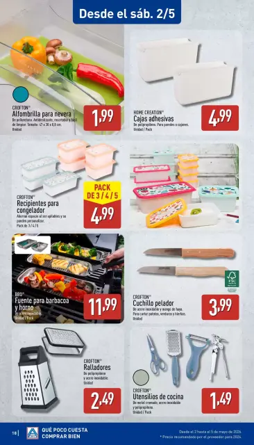 Ofertas de ALDI España de 27 abril a 3 mayo 2026 ¡Qué poco cuesta comprar bien! - Página 18