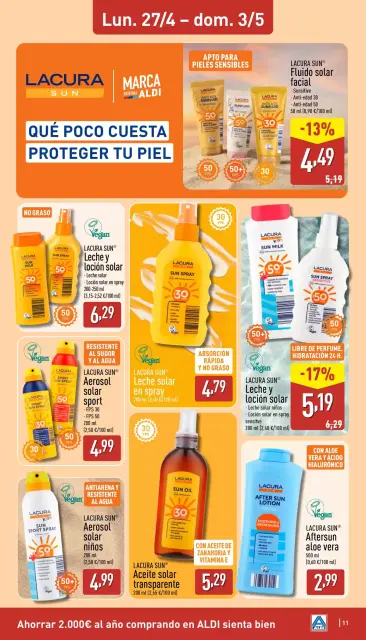 Ofertas de ALDI España de 27 abril a 3 mayo 2026 ¡Qué poco cuesta comprar bien! - Página 11