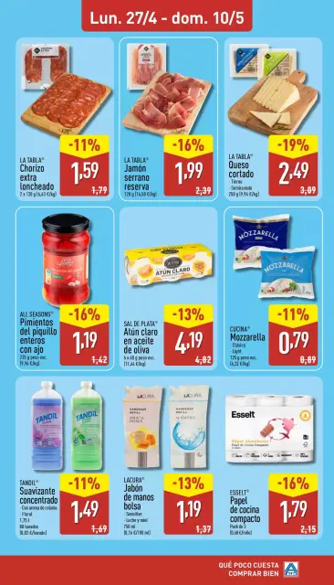 Ofertas de ALDI España de 27 abril a 10 mayo 2026 Super Precios de Bienvenida solo en nuestras nuevas tiendas - Página 2