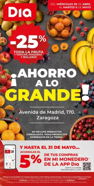 Ofertas de Dia España de 29 abril a 5 mayo 2026 Ahorro a lo grande - Página 1