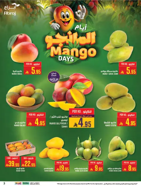 Abraj Hypermarket offers in Al Zaydi from 12 to 18 Dhuʻl-Qiʻdah 1447 AH (29 April – 5 May 2026) Fresh Offers from the Sea - Page 3