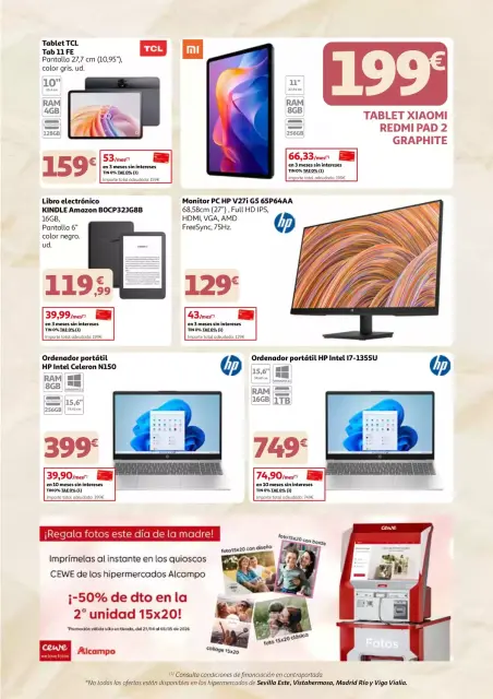 Ofertas de Alcampo Hipermercados España de 22 abril a 3 mayo 2026 Madres que se lo merecen todo - Página 17