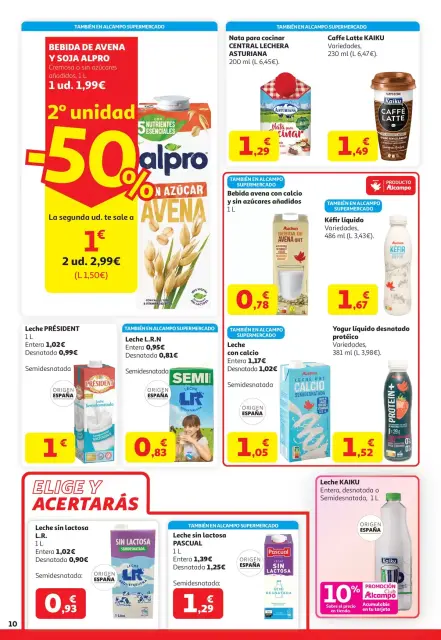 Ofertas de Alcampo Hipermercados España de 21 abril a 4 mayo 2026 Sales ganando - Página 10