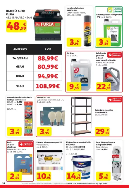 Ofertas de Alcampo Hipermercados España de 21 abril a 4 mayo 2026 Sales ganando - Página 26