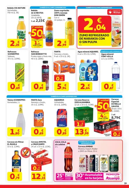 Ofertas de Alcampo Hipermercados España de 21 abril a 4 mayo 2026 Sales ganando - Página 19