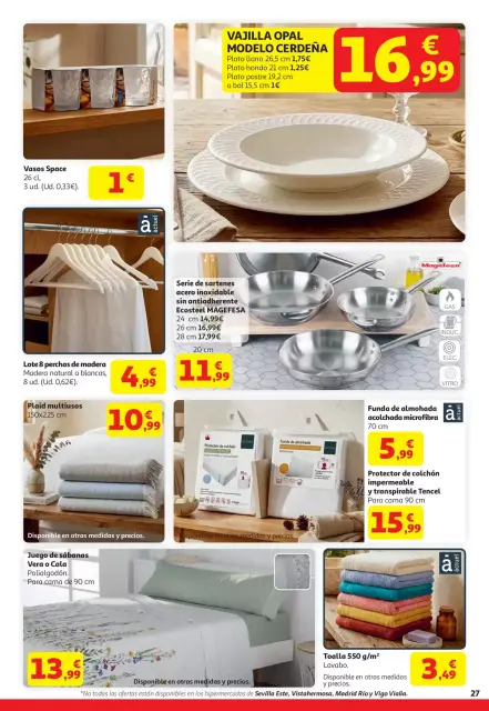 Ofertas de Alcampo Hipermercados España de 21 abril a 4 mayo 2026 Sales ganando - Página 27