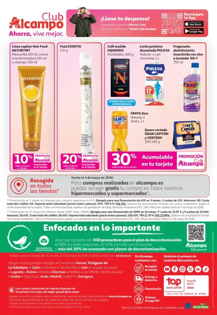 Ofertas de Alcampo Hipermercados España de 21 abril a 4 mayo 2026 Sales ganando - Página 32