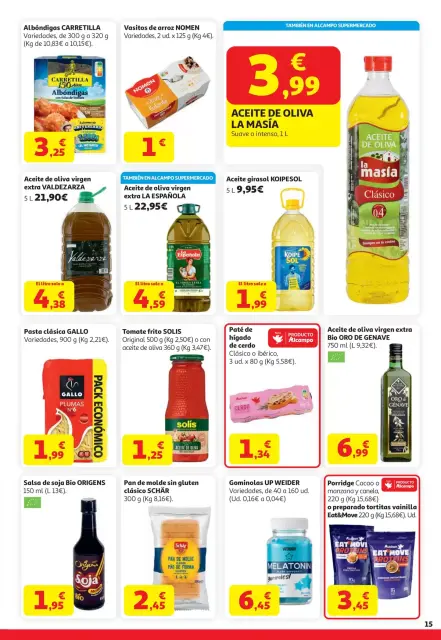 Ofertas de Alcampo Hipermercados España de 21 abril a 4 mayo 2026 Sales ganando - Página 15