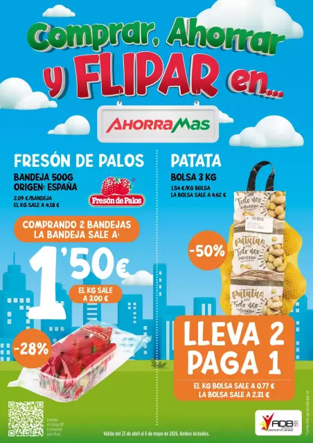 Ofertas de Ahorramas España de 23 abril a 6 mayo 2026 Comprar, Ahorrar y FLIPAR - Página 1