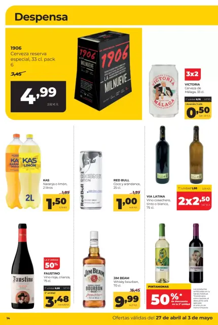 Ofertas de ‎Alimerka Supermercados‎ España de 27 abril a 3 mayo 2026 ofertas semanales - Página 14