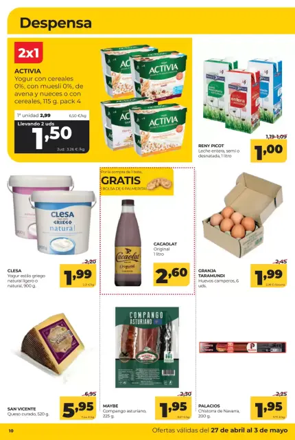 Ofertas de ‎Alimerka Supermercados‎ España de 27 abril a 3 mayo 2026 ofertas semanales - Página 10