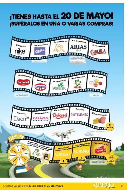 Ofertas de ‎Alimerka Supermercados‎ España de 23 abril a 20 mayo 2026 Catálogo de ofertas mensuales - Página 31