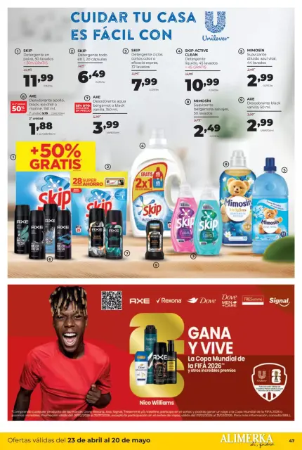 Ofertas de ‎Alimerka Supermercados‎ España de 23 abril a 20 mayo 2026 Catálogo de ofertas mensuales - Página 48
