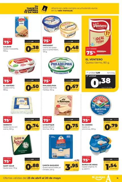 Ofertas de ‎Alimerka Supermercados‎ España de 23 abril a 20 mayo 2026 Catálogo de ofertas mensuales - Página 13