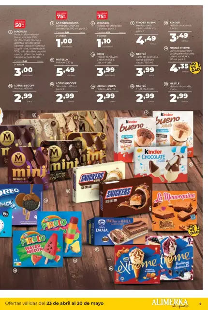 Ofertas de ‎Alimerka Supermercados‎ España de 23 abril a 20 mayo 2026 Catálogo de ofertas mensuales - Página 11
