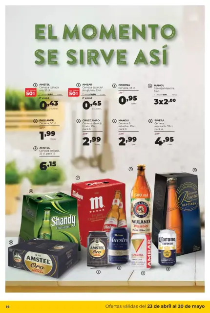 Ofertas de ‎Alimerka Supermercados‎ España de 23 abril a 20 mayo 2026 Catálogo de ofertas mensuales - Página 37