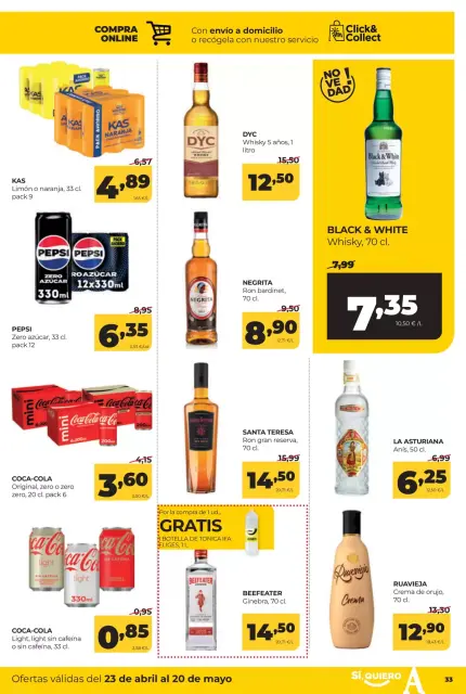 Ofertas de ‎Alimerka Supermercados‎ España de 23 abril a 20 mayo 2026 Catálogo de ofertas mensuales - Página 33