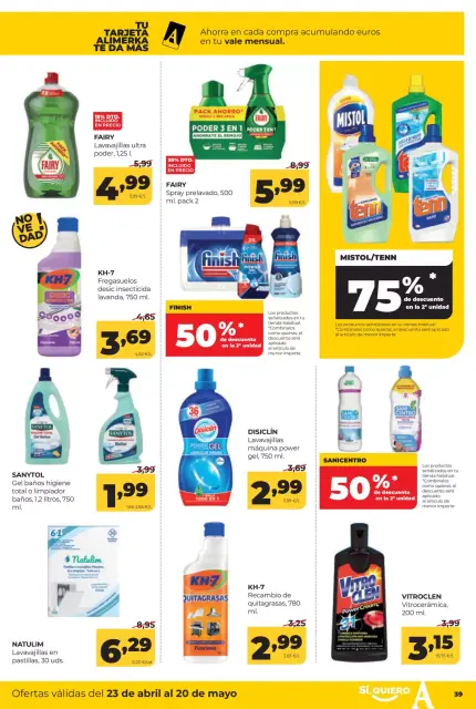 Ofertas de ‎Alimerka Supermercados‎ España de 23 abril a 20 mayo 2026 Catálogo de ofertas mensuales - Página 40