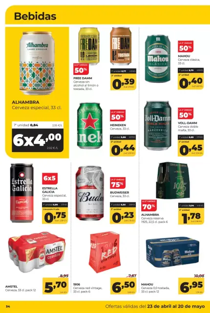 Ofertas de ‎Alimerka Supermercados‎ España de 23 abril a 20 mayo 2026 Catálogo de ofertas mensuales - Página 36