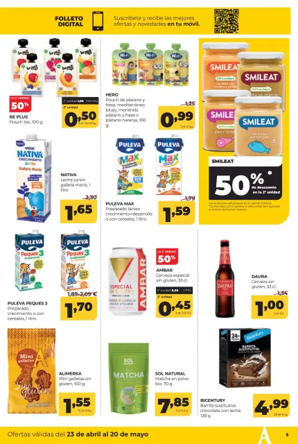 Ofertas de ‎Alimerka Supermercados‎ España de 23 abril a 20 mayo 2026 Catálogo de ofertas mensuales - Página 5