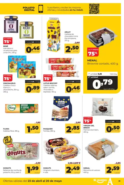 Ofertas de ‎Alimerka Supermercados‎ España de 23 abril a 20 mayo 2026 Catálogo de ofertas mensuales - Página 19