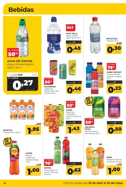 Ofertas de ‎Alimerka Supermercados‎ España de 23 abril a 20 mayo 2026 Catálogo de ofertas mensuales - Página 32