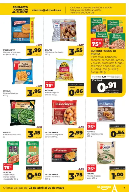 Ofertas de ‎Alimerka Supermercados‎ España de 23 abril a 20 mayo 2026 Catálogo de ofertas mensuales - Página 7