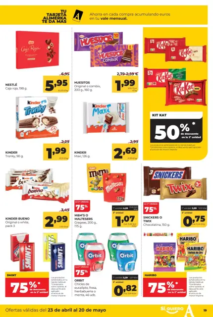 Ofertas de ‎Alimerka Supermercados‎ España de 23 abril a 20 mayo 2026 Catálogo de ofertas mensuales - Página 21