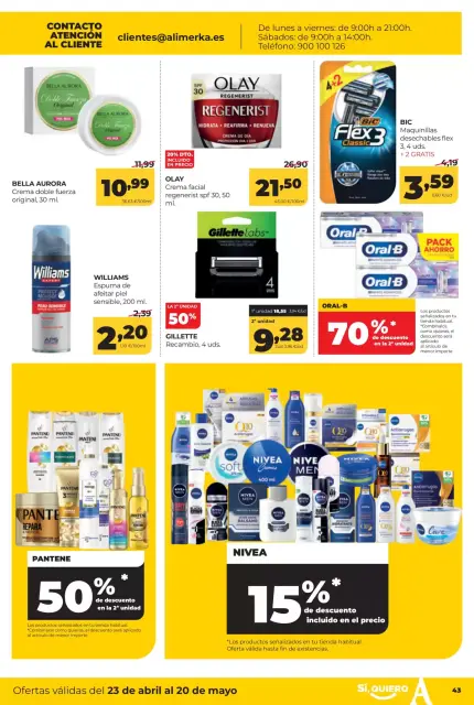 Ofertas de ‎Alimerka Supermercados‎ España de 23 abril a 20 mayo 2026 Catálogo de ofertas mensuales - Página 45
