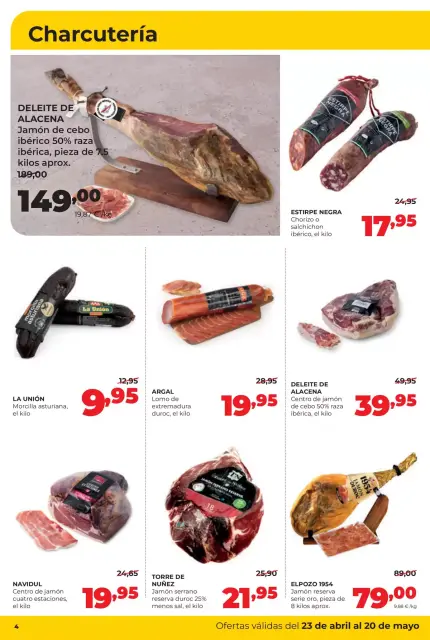 Ofertas de ‎Alimerka Supermercados‎ España de 23 abril a 20 mayo 2026 Catálogo de ofertas mensuales - Página 4