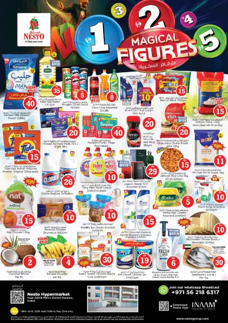 Ofertas de Nesto Al Karama de 30 abril a 3 mayo 2026 Ofertas de números mágicos - Página 1