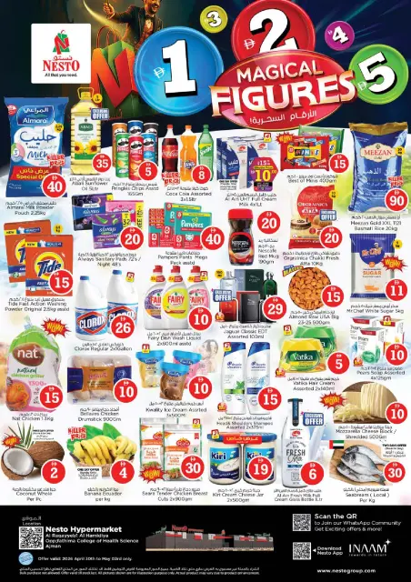 Ofertas de Nesto Al Raqaib de 30 abril a 3 mayo 2026 Ofertas de números mágicos - Página 1