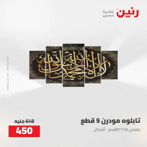 عروض رنين من ٥ حتى ٦ مايو ٢٠٢٦ عروض هدايا وديكورات - صفحة 6