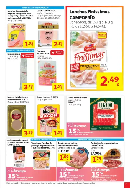 Ofertas de Alcampo Hipermercados España de 5 a 18 mayo 2026 Sales ganando - Página 7