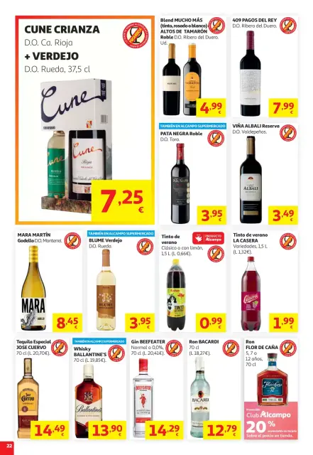 Ofertas de Alcampo Hipermercados España de 5 a 18 mayo 2026 Sales ganando - Página 22