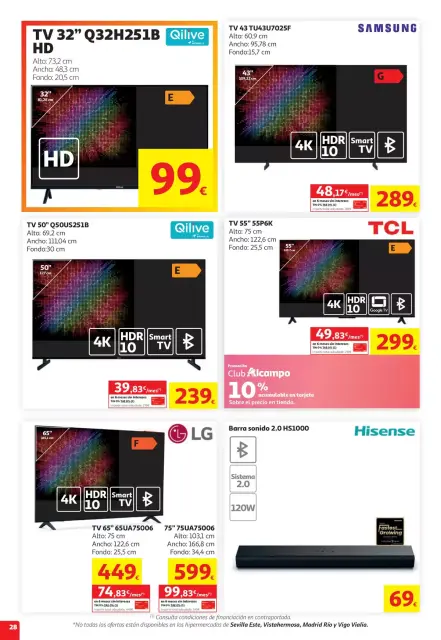 Ofertas de Alcampo Hipermercados España de 5 a 18 mayo 2026 Sales ganando - Página 28