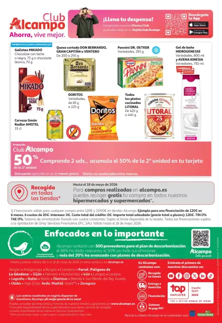 Ofertas de Alcampo Hipermercados España de 5 a 18 mayo 2026 Sales ganando - Página 32