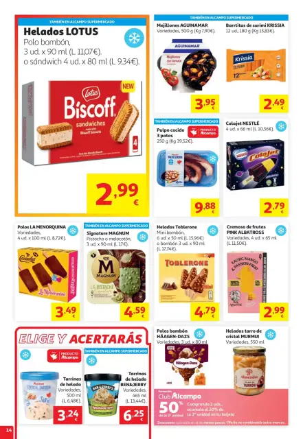 Ofertas de Alcampo Hipermercados España de 5 a 18 mayo 2026 Sales ganando - Página 14