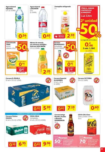 Ofertas de Alcampo Hipermercados España de 5 a 18 mayo 2026 Sales ganando - Página 21