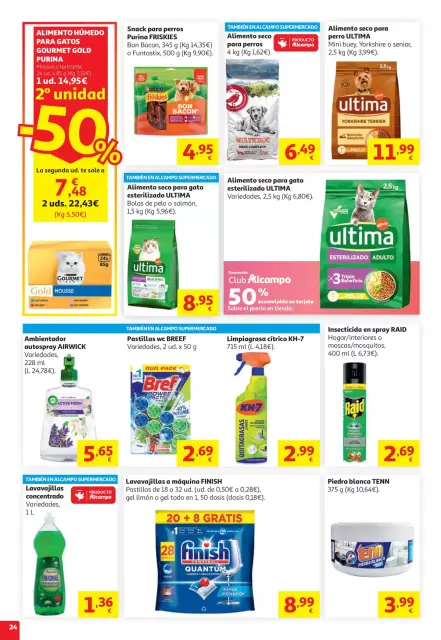 Ofertas de Alcampo Hipermercados España de 5 a 18 mayo 2026 Sales ganando - Página 24