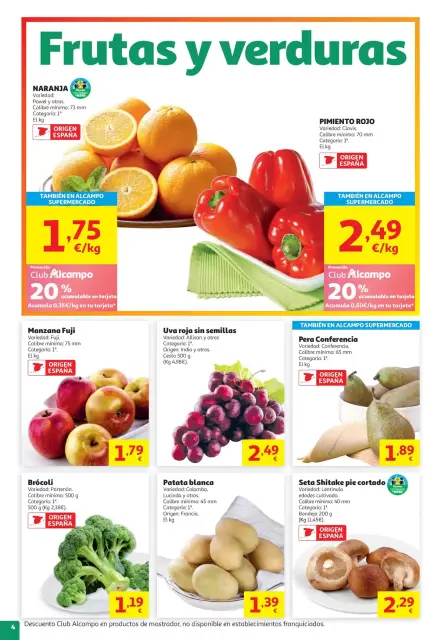 Ofertas de Alcampo Hipermercados España de 5 a 18 mayo 2026 Sales ganando - Página 4