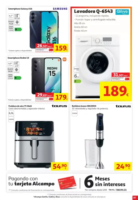 Ofertas de Alcampo España de 5 a 18 mayo 2026 Ventas ganadoras en Superstore - Página 15