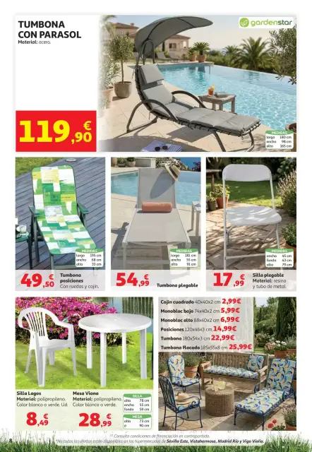 Ofertas de Alcampo Hipermercados España de 5 a 27 mayo 2026 Ofertas Aire Libre - Página 8