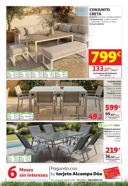 Ofertas de Alcampo Hipermercados España de 5 a 27 mayo 2026 Ofertas Aire Libre - Página 3