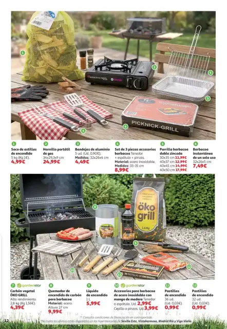Ofertas de Alcampo Hipermercados España de 5 a 27 mayo 2026 Ofertas Aire Libre - Página 12