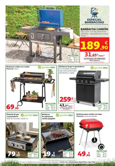 Ofertas de Alcampo Hipermercados España de 5 a 27 mayo 2026 Ofertas Aire Libre - Página 11