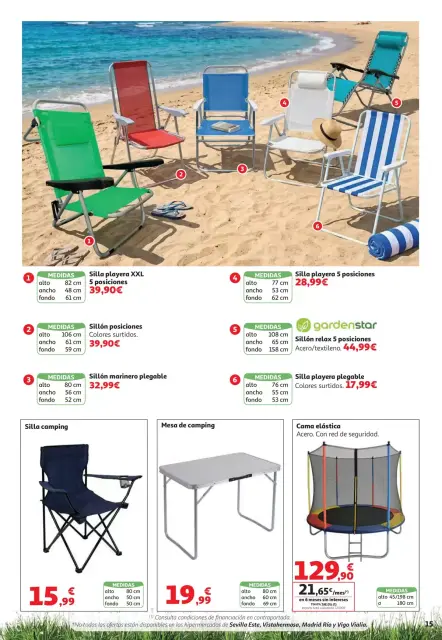 Ofertas de Alcampo Hipermercados España de 5 a 27 mayo 2026 Ofertas Aire Libre - Página 15