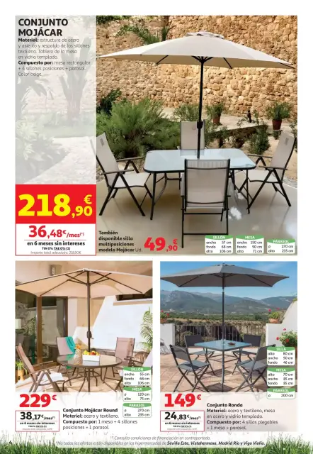 Ofertas de Alcampo Hipermercados España de 5 a 27 mayo 2026 Ofertas Aire Libre - Página 4